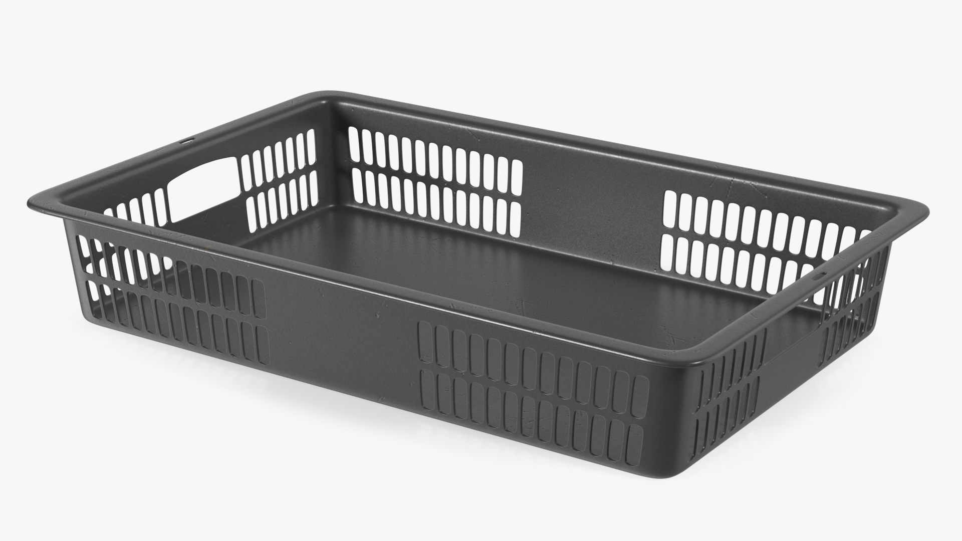 3D model Plastic Basket Black