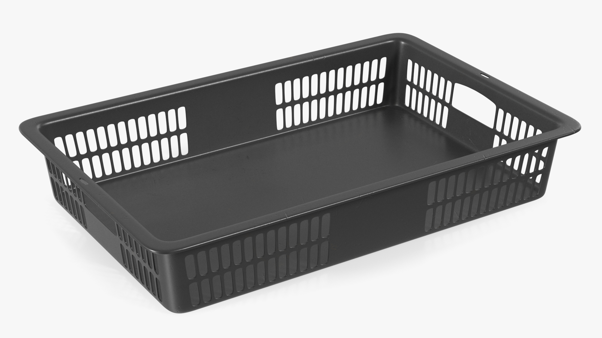 3D model Plastic Basket Black