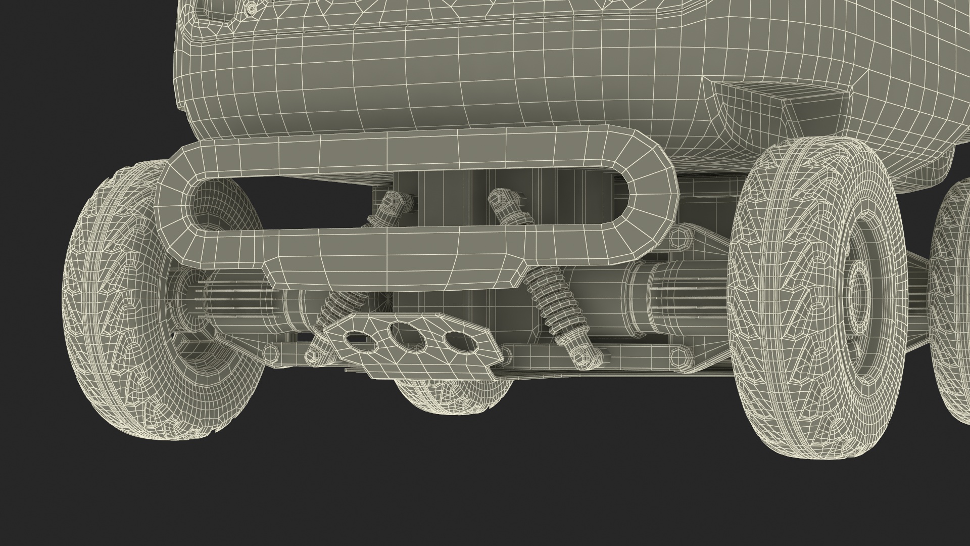 3D Kiwibot Delivery Robot Cyan in Sleep Rigged model