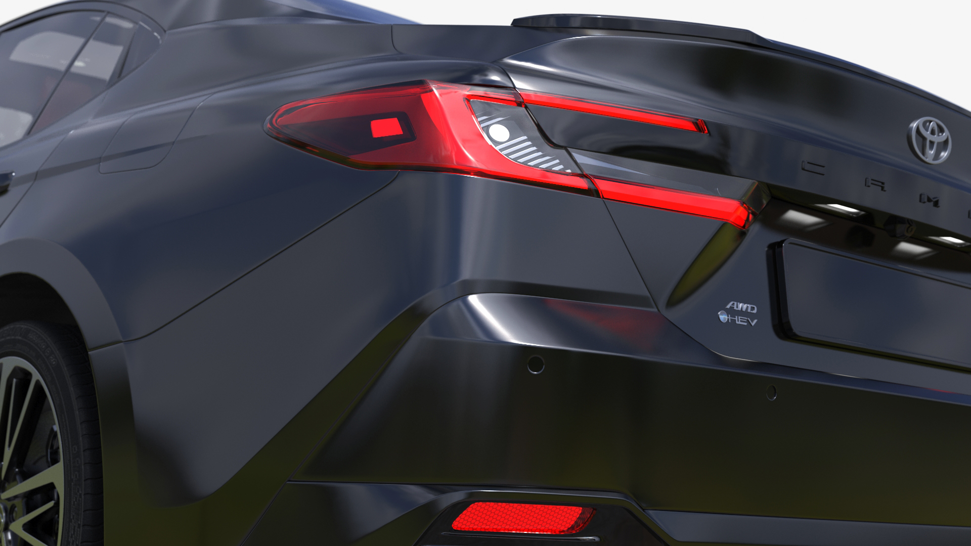 Toyota Camry Hybrid Underground Simplified 3D
