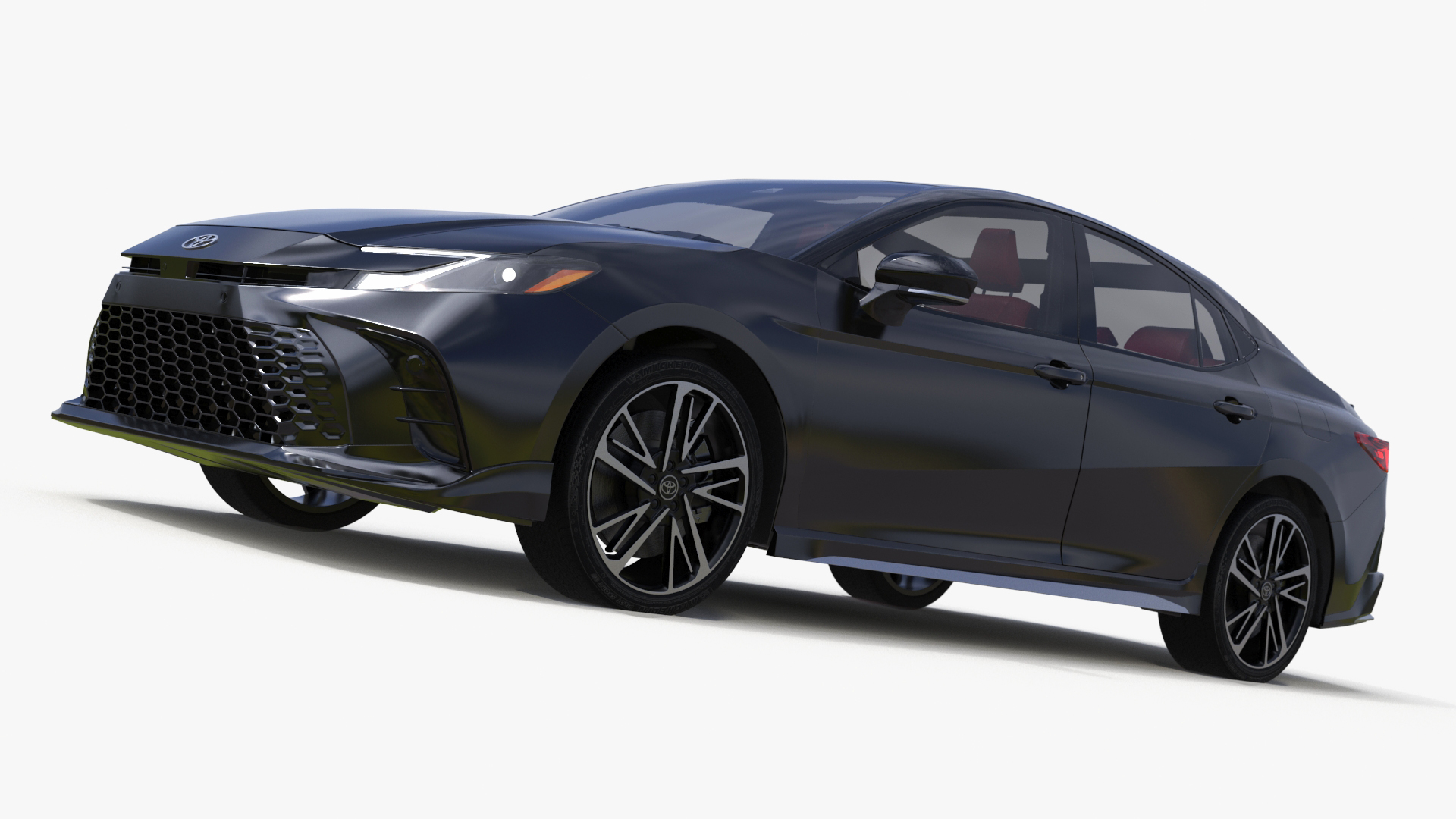 Toyota Camry Hybrid Underground Simplified 3D