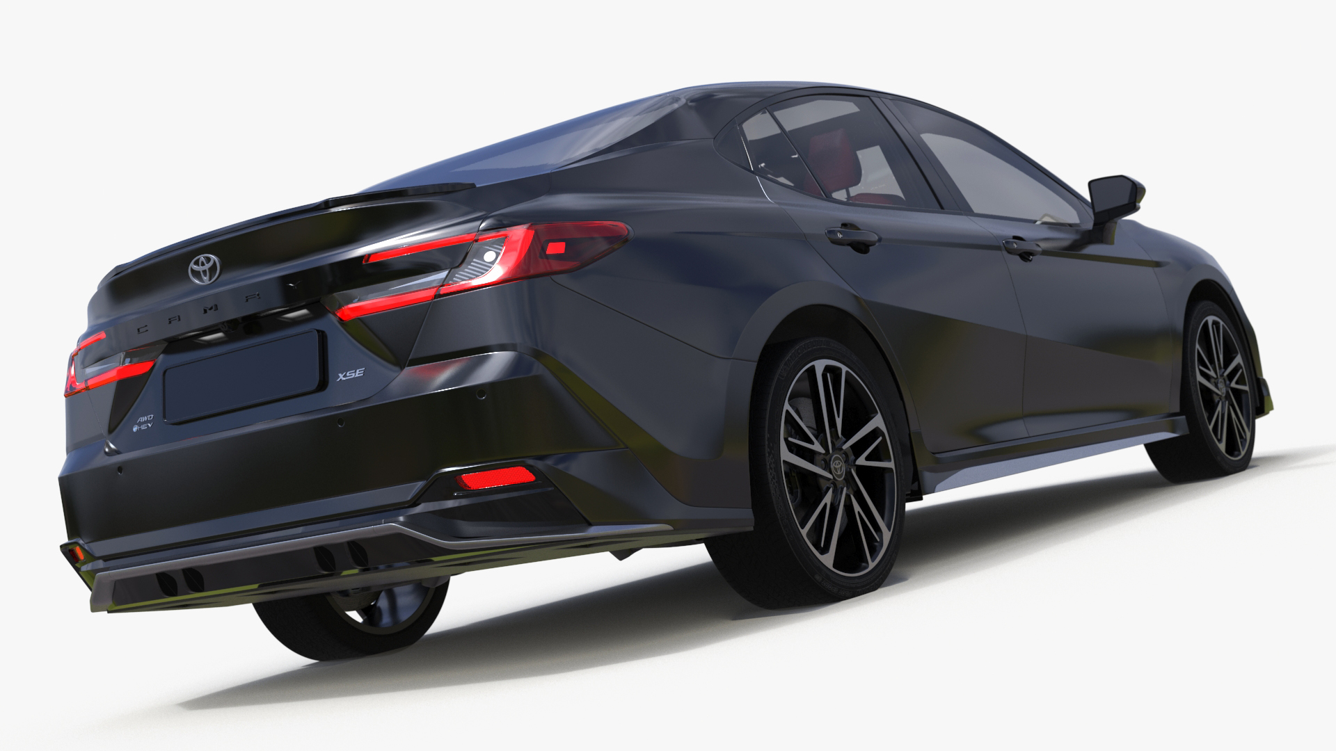Toyota Camry Hybrid Underground Simplified 3D