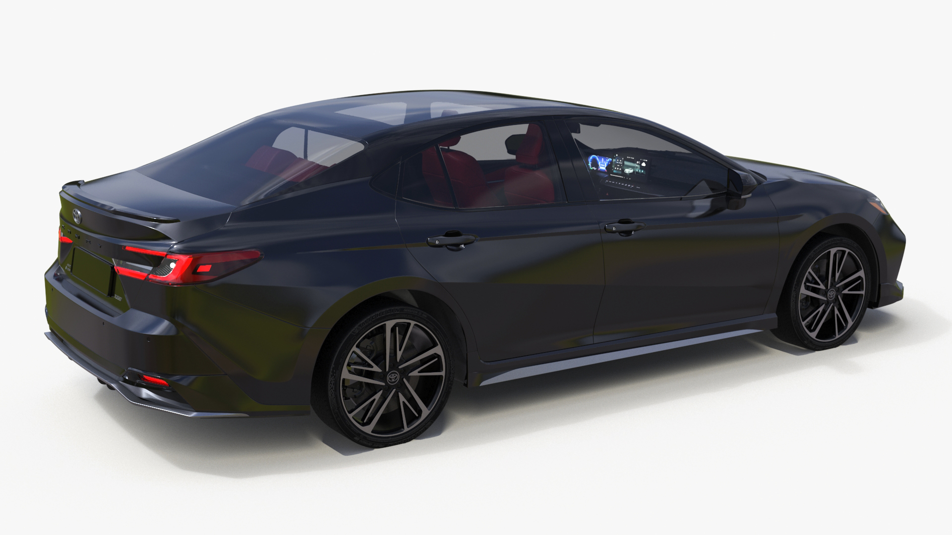 Toyota Camry Hybrid Underground Simplified 3D