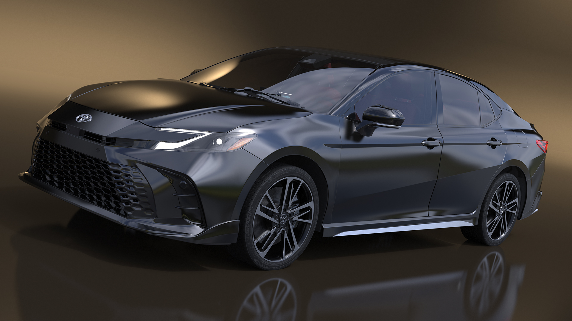 Toyota Camry Hybrid Underground Simplified 3D