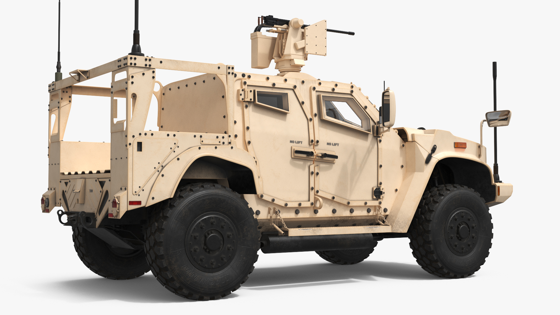 Oshkosh L-ATV with Heavy Machine Gun - view 7