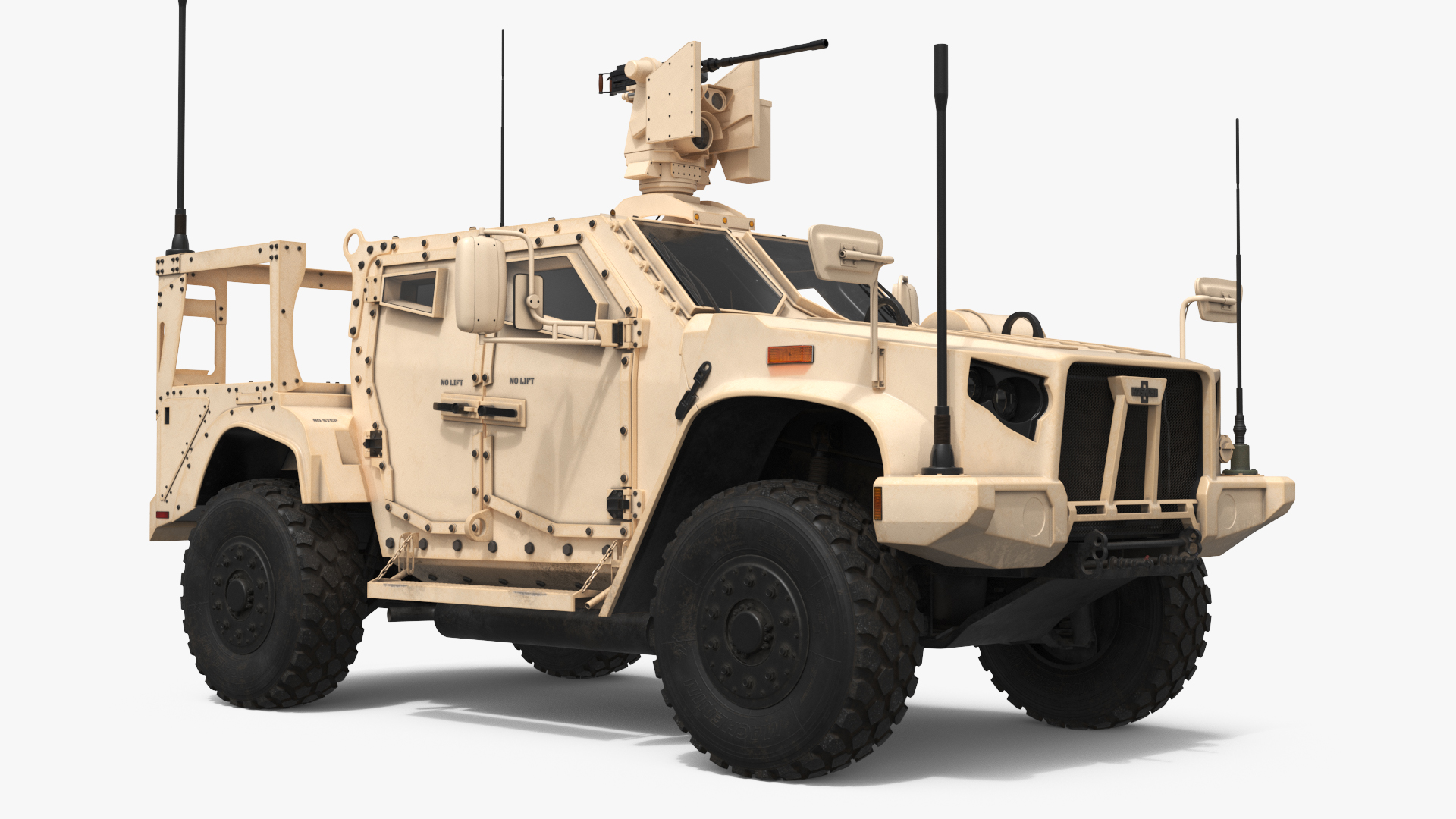 Oshkosh L-ATV with Heavy Machine Gun - view 2