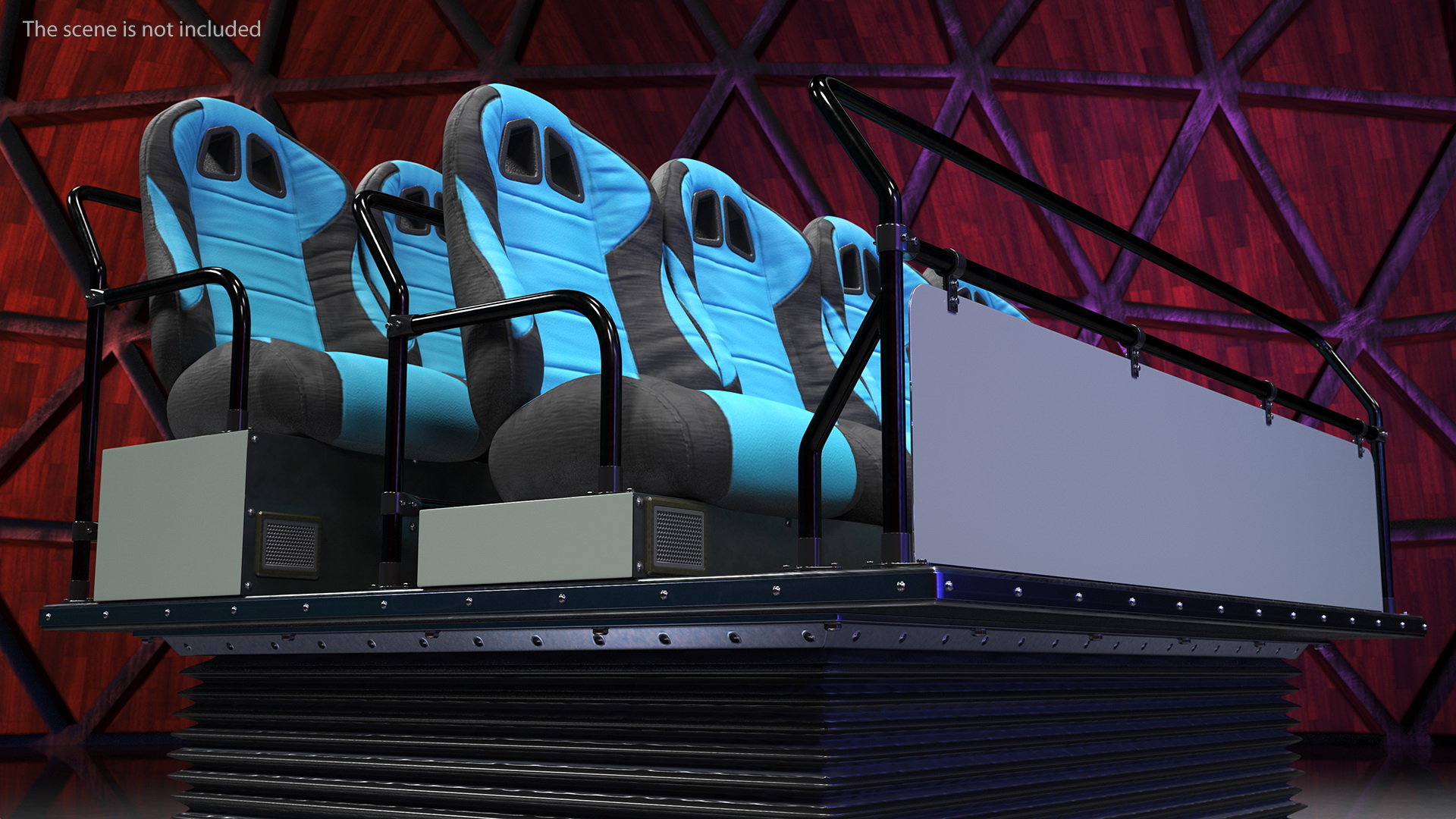 3D model Dynamic Game Machine 9D Rigged