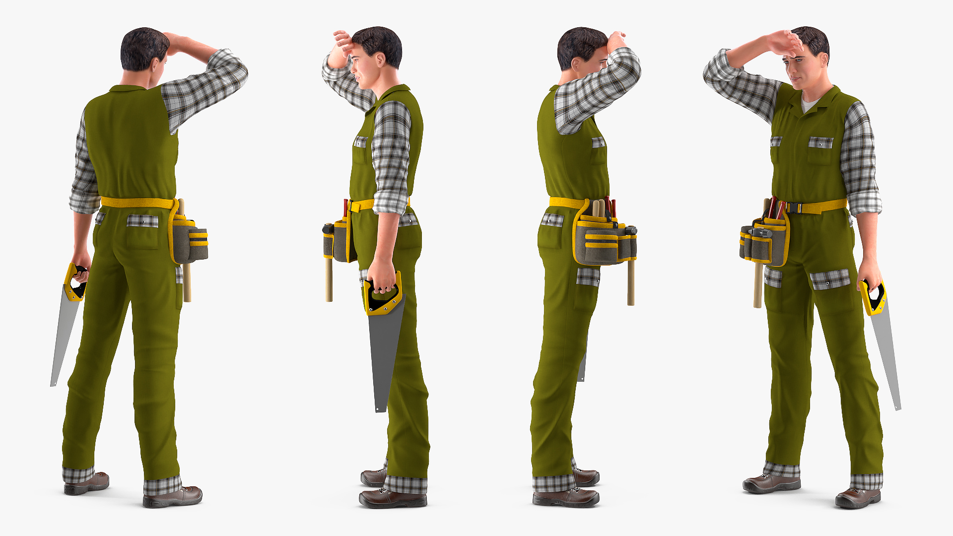 3D Carpenter Rigged