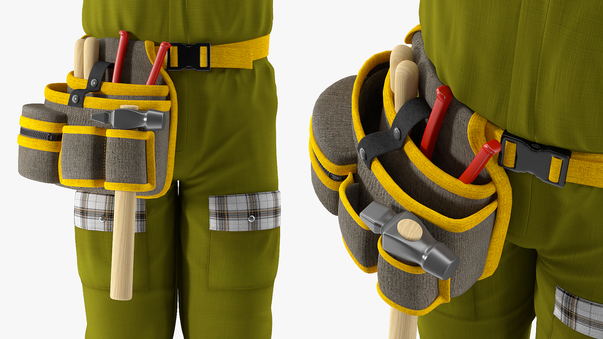 3D Carpenter Rigged