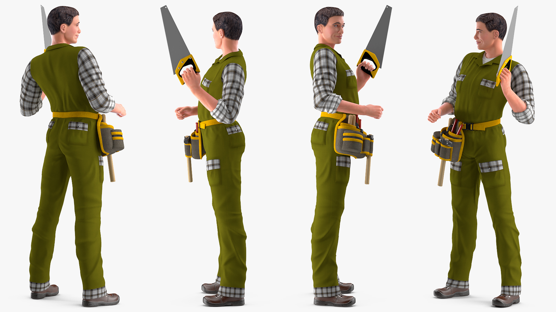 3D Carpenter Rigged