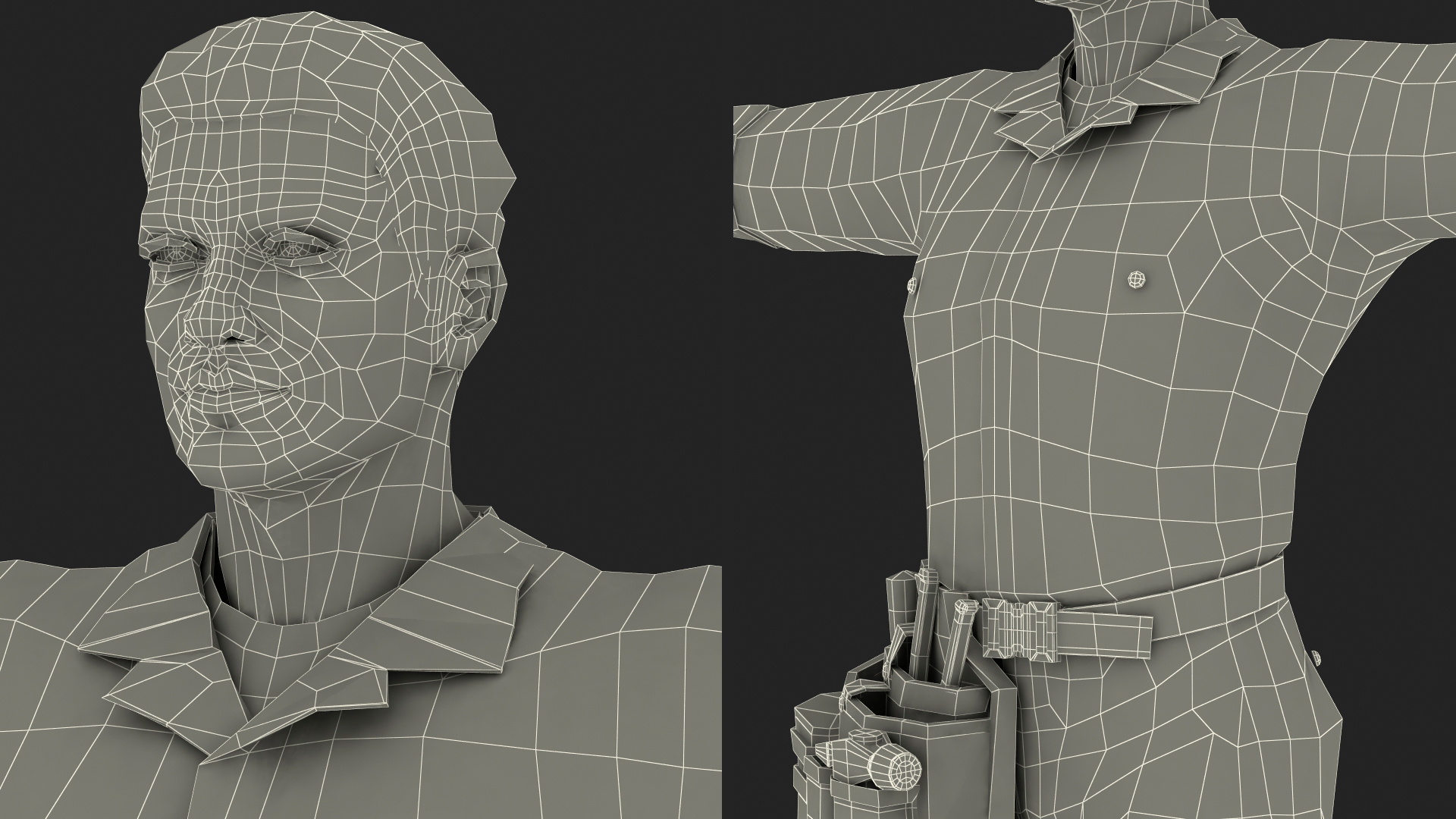 3D Carpenter Rigged