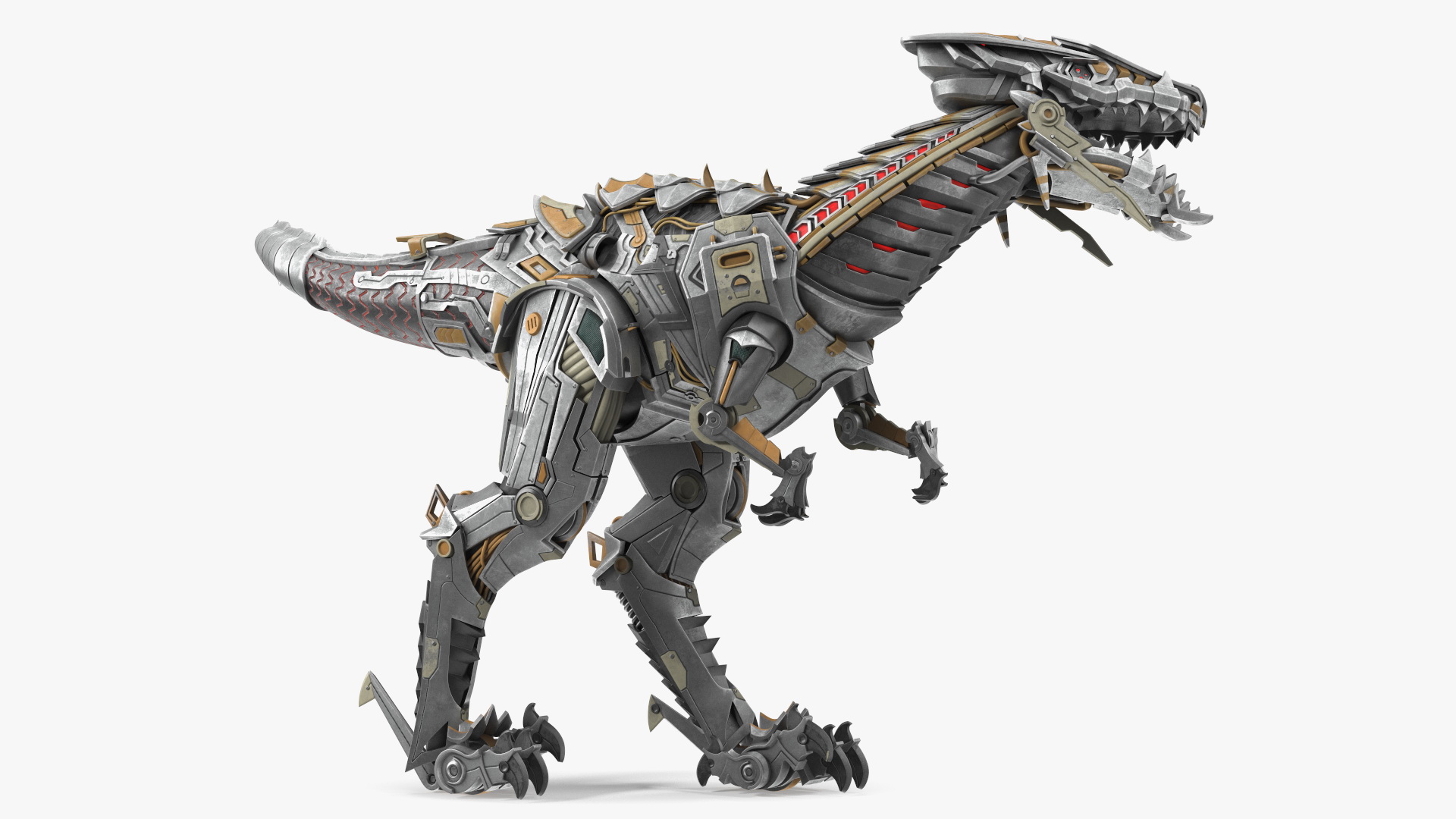 T-Rex Robot Walking Pose 3D model