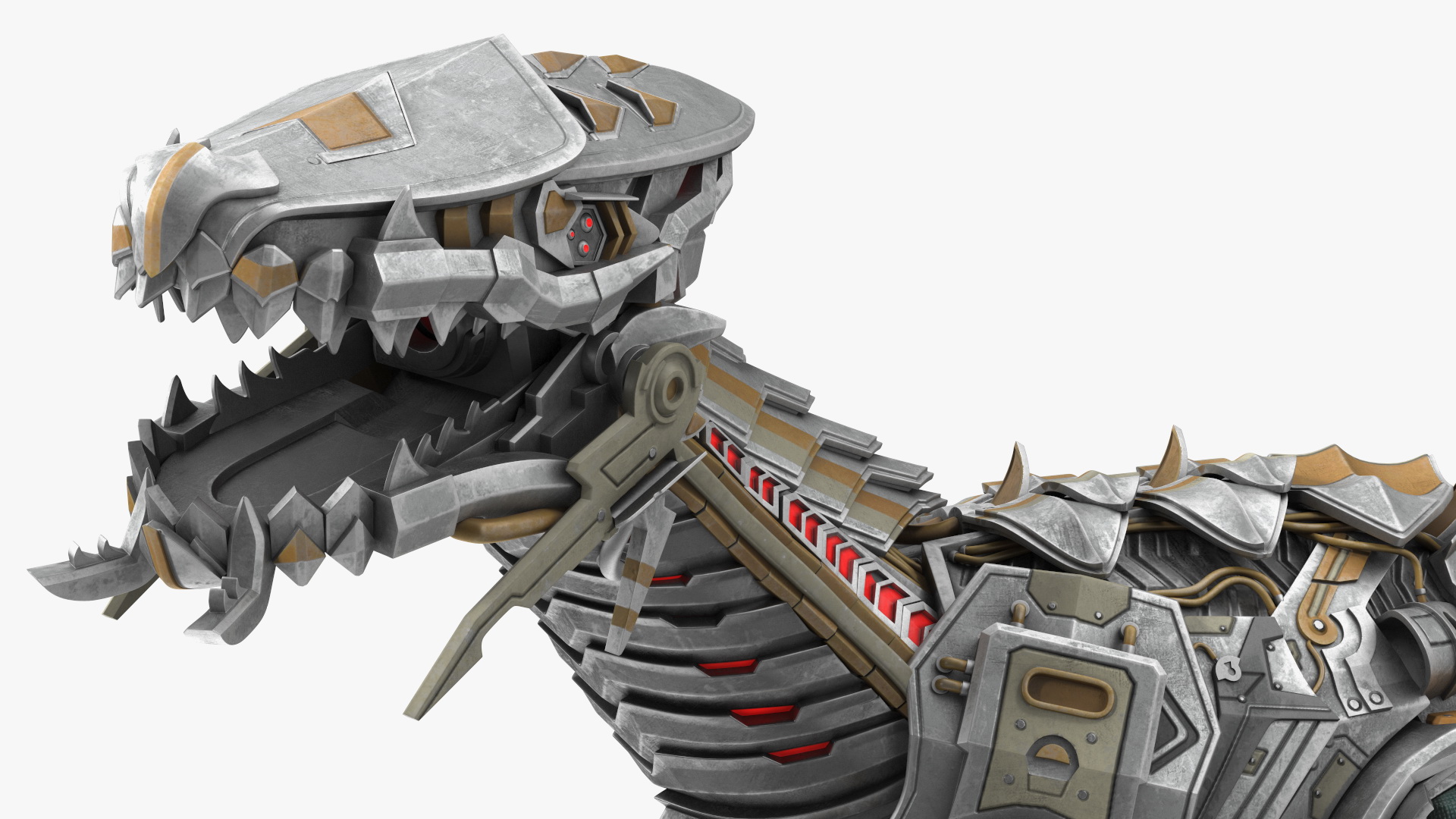 T-Rex Robot Walking Pose 3D model