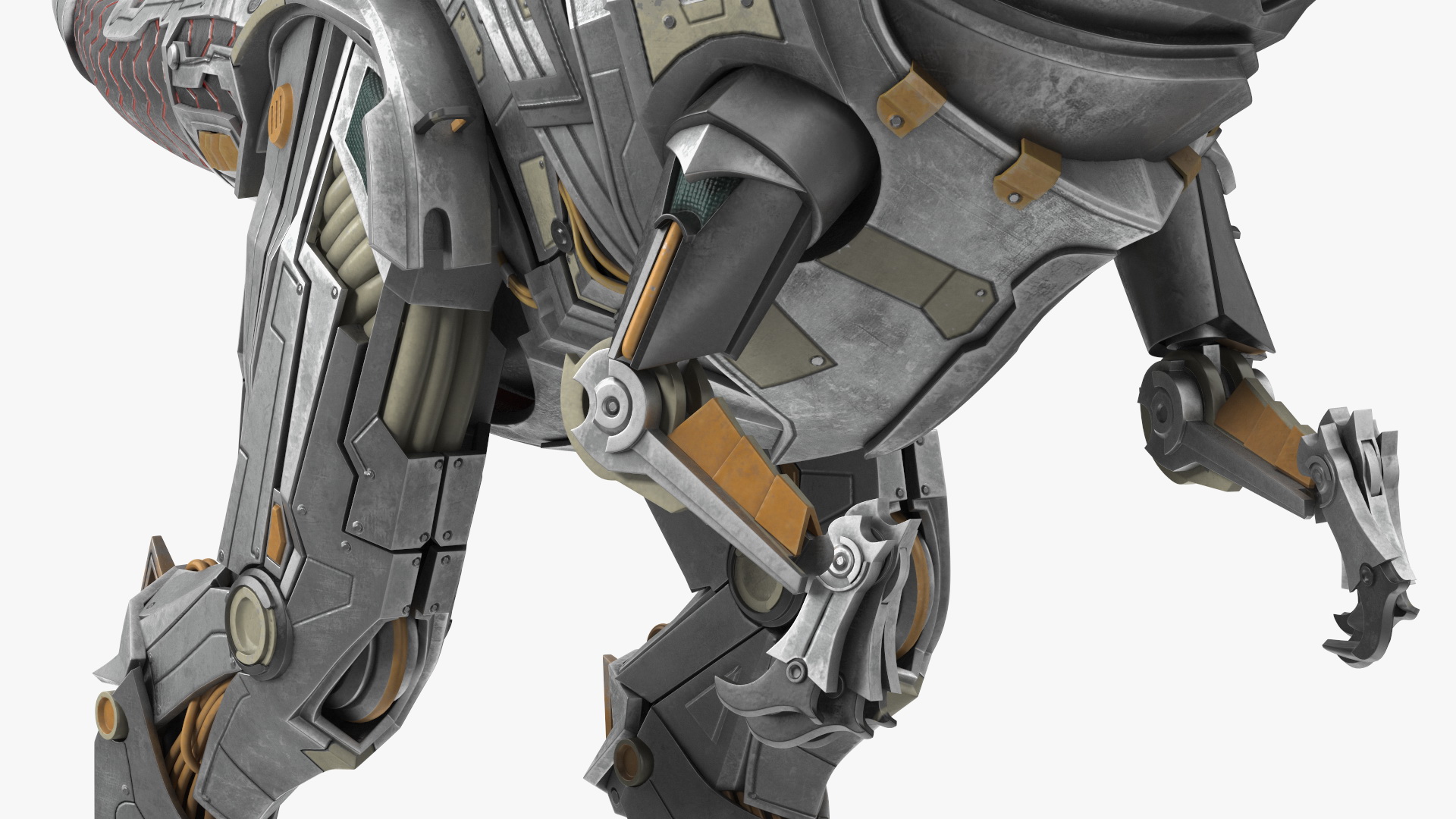 T-Rex Robot Walking Pose 3D model