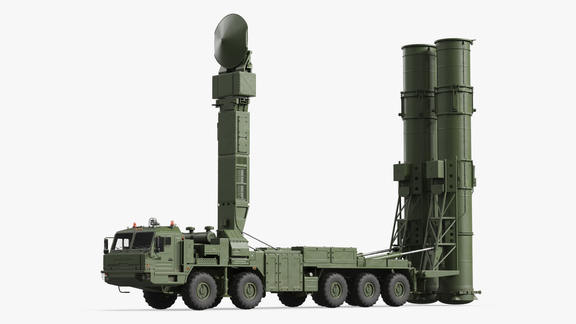 S-500 Prometheus SAM Launcher Deployed - view 2