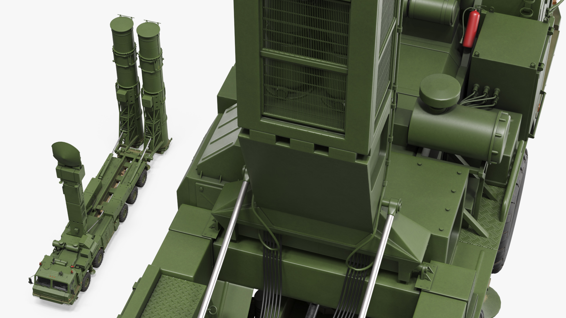 S-500 Prometheus SAM Launcher Deployed - view 6