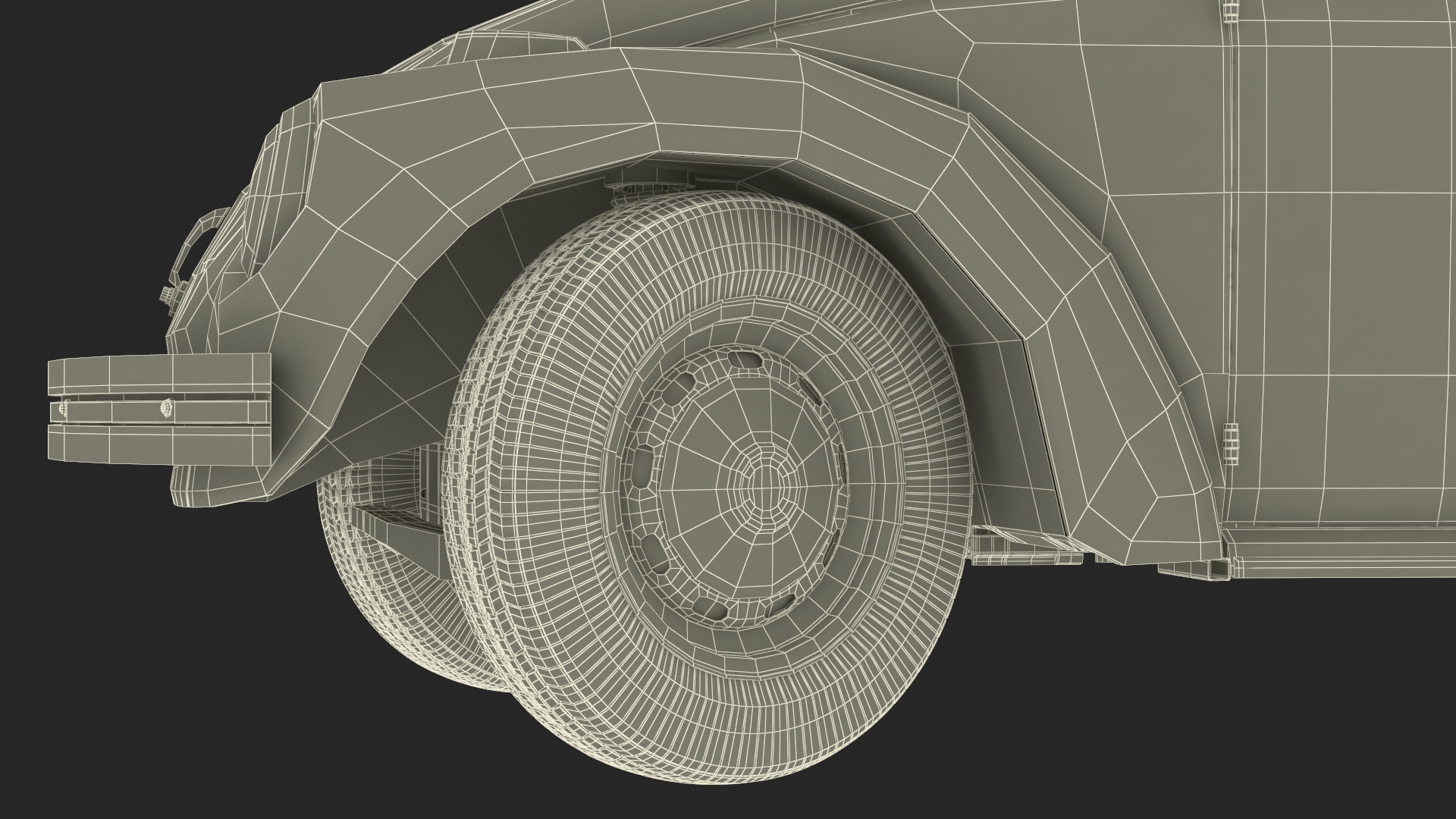 Classic Volkswagen Beetle Rigged 3D
