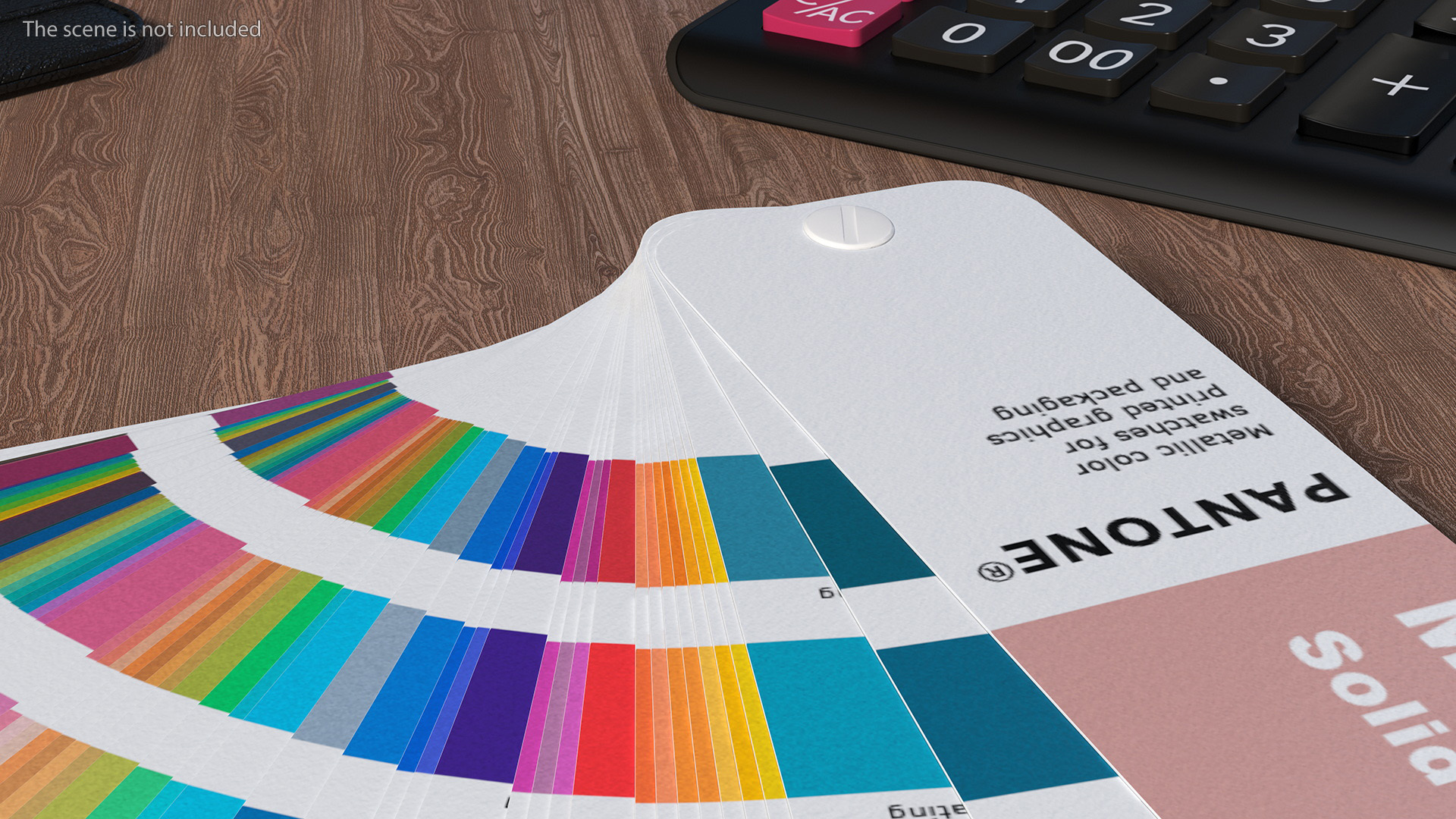 3D model Pantone Paper Color Guide