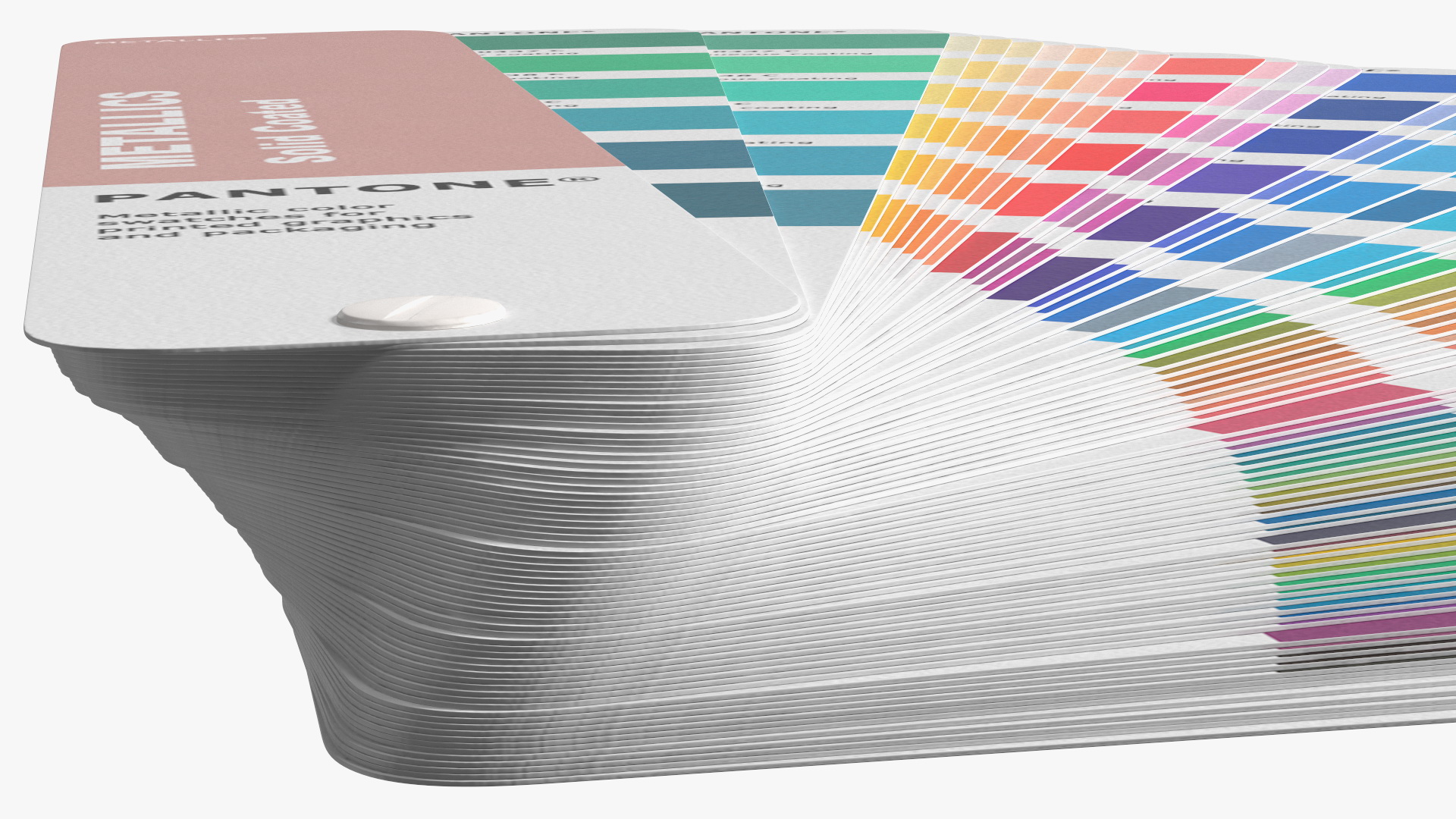 3D model Pantone Paper Color Guide