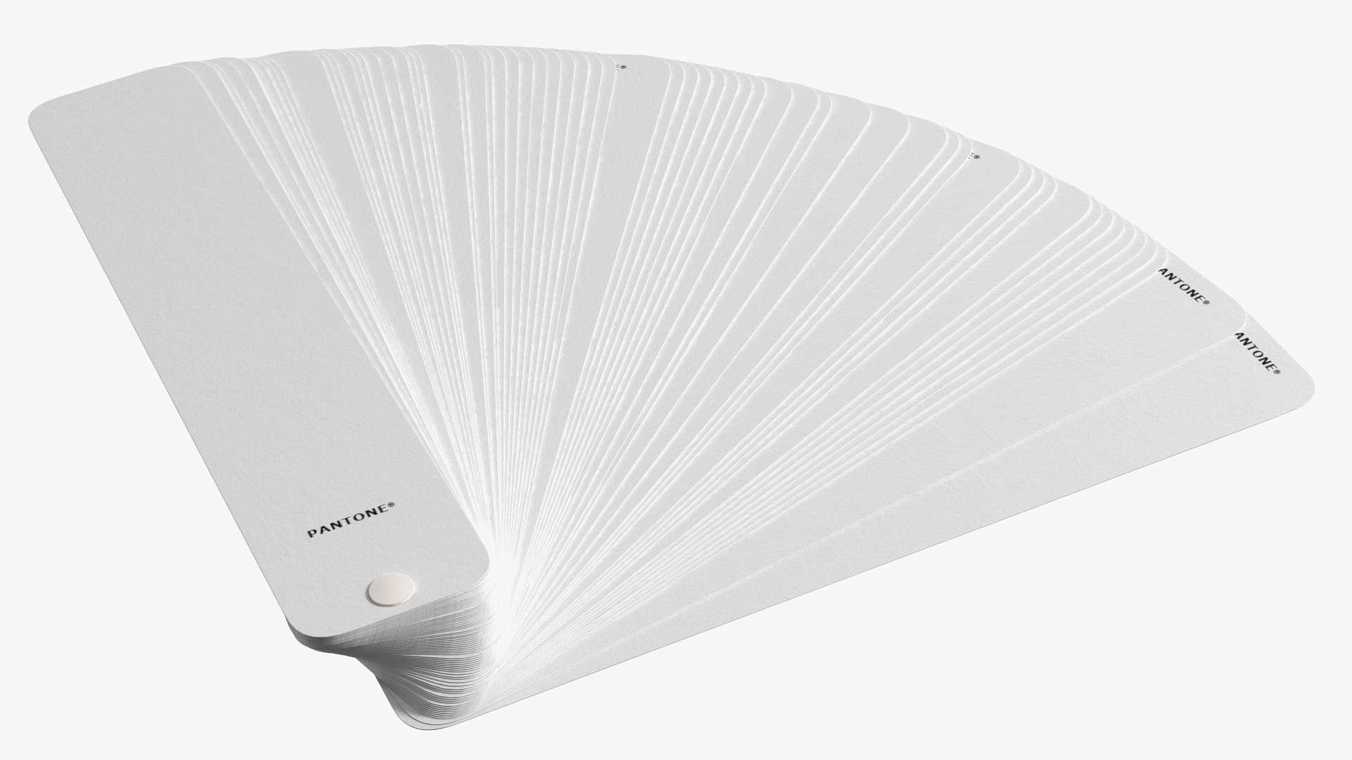 3D model Pantone Paper Color Guide