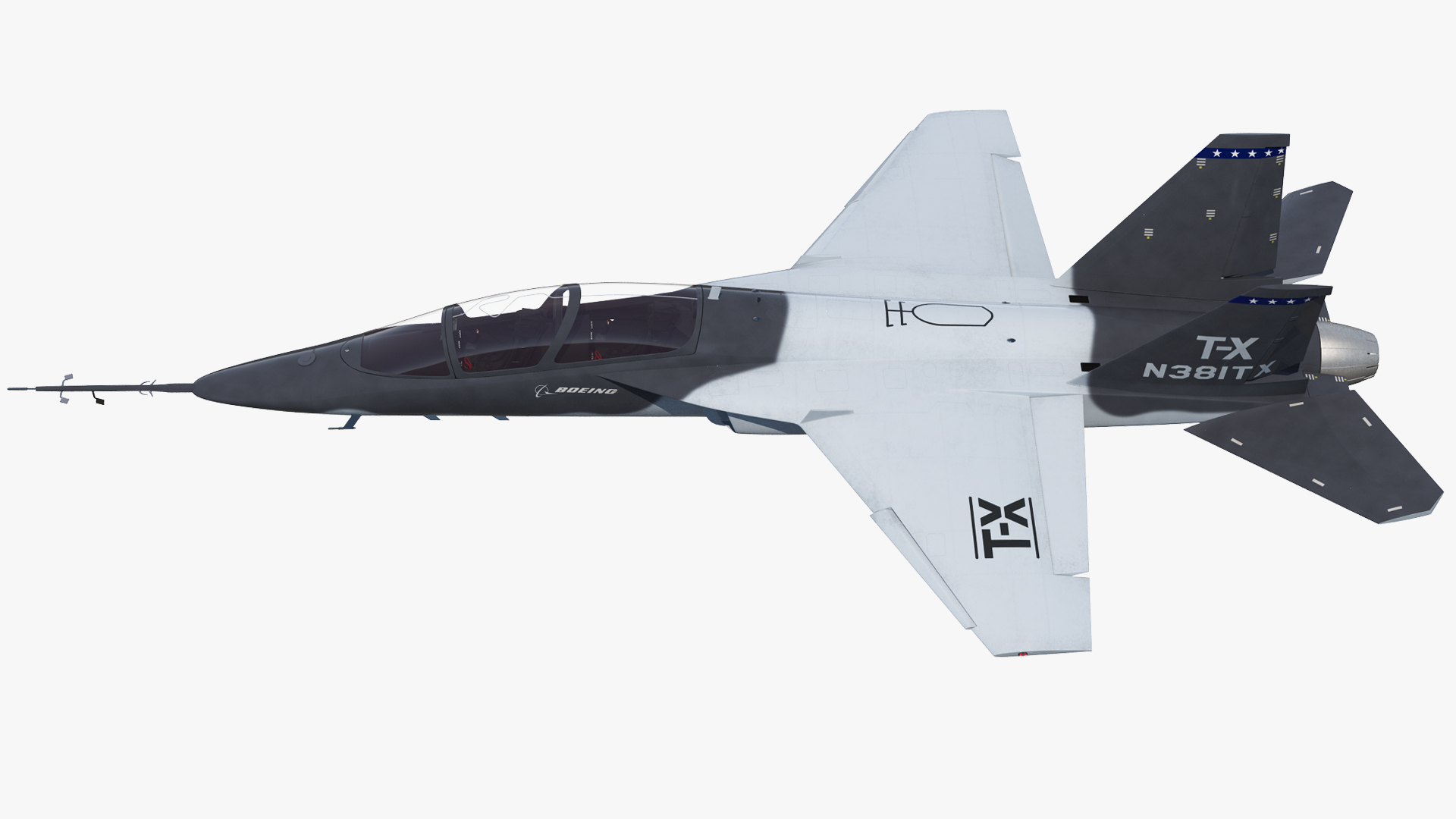 3D Boeing T-X Advanced Pilot Training System