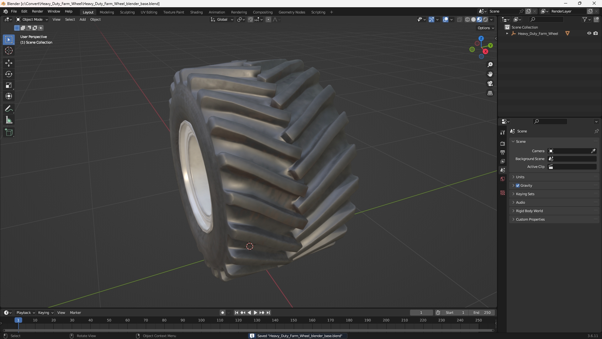 Heavy Duty Farm Wheel - view 10