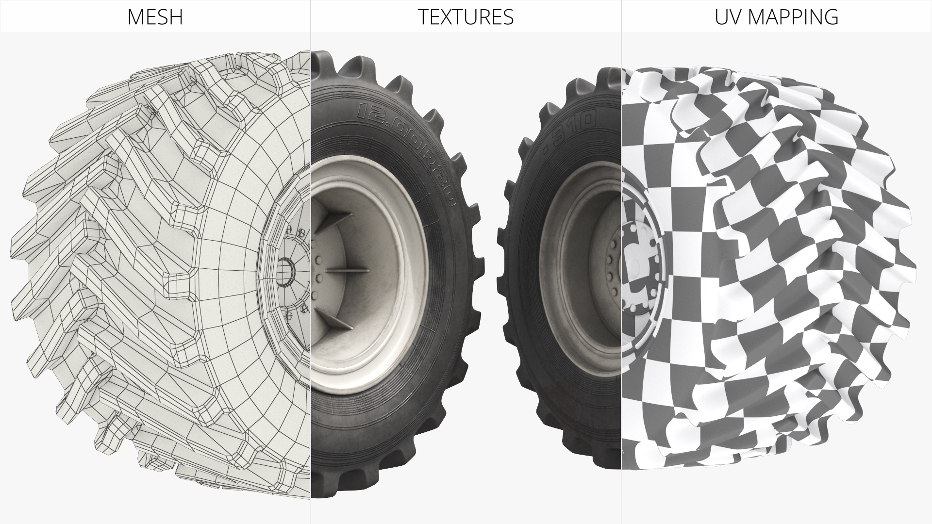 Heavy Duty Farm Wheel - view 7