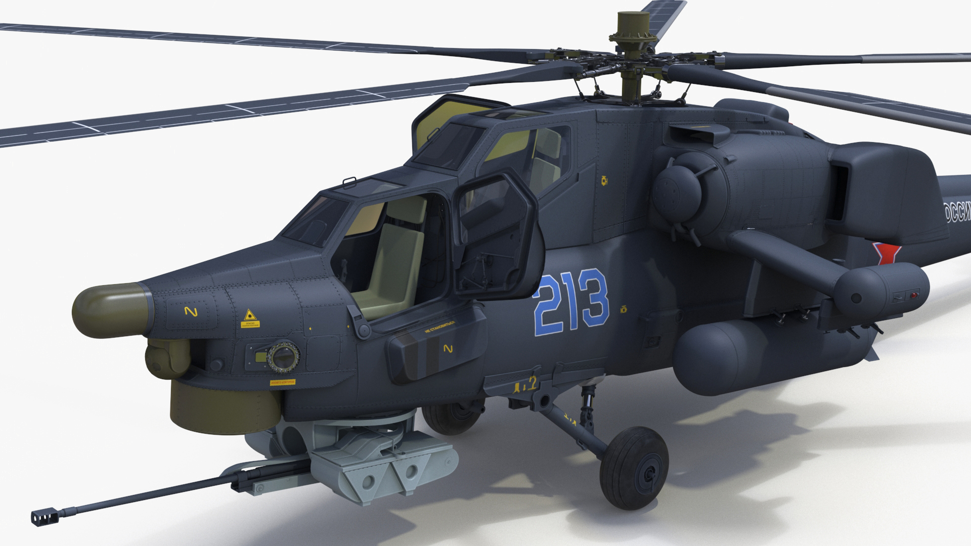 Mi-28 Havoc Russian Attack Helicopter 3D