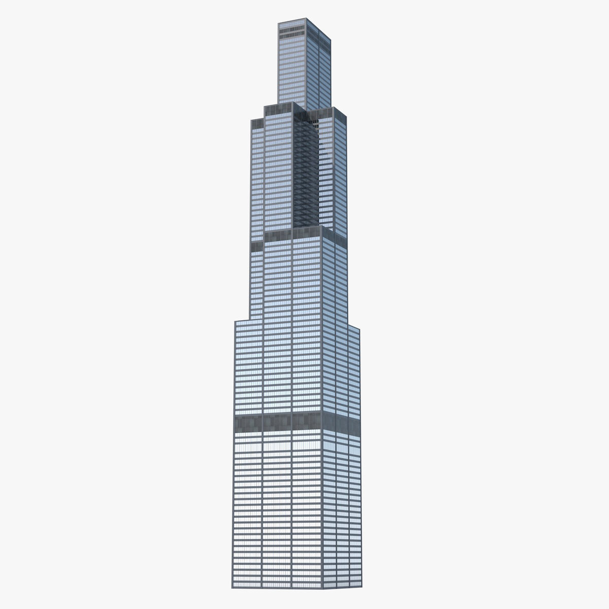 Skyscraper Generic 3D Model, view 10