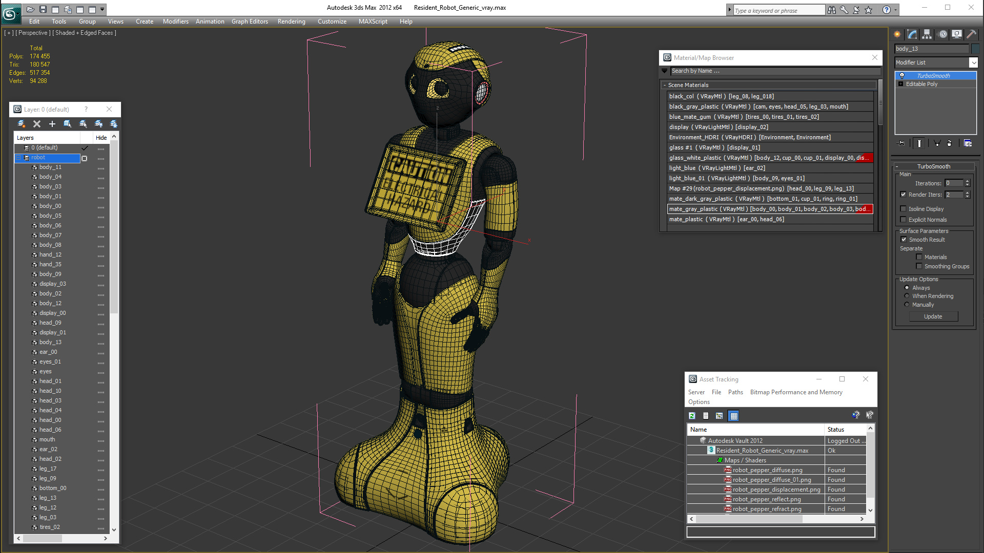 Resident Robot Generic 3D