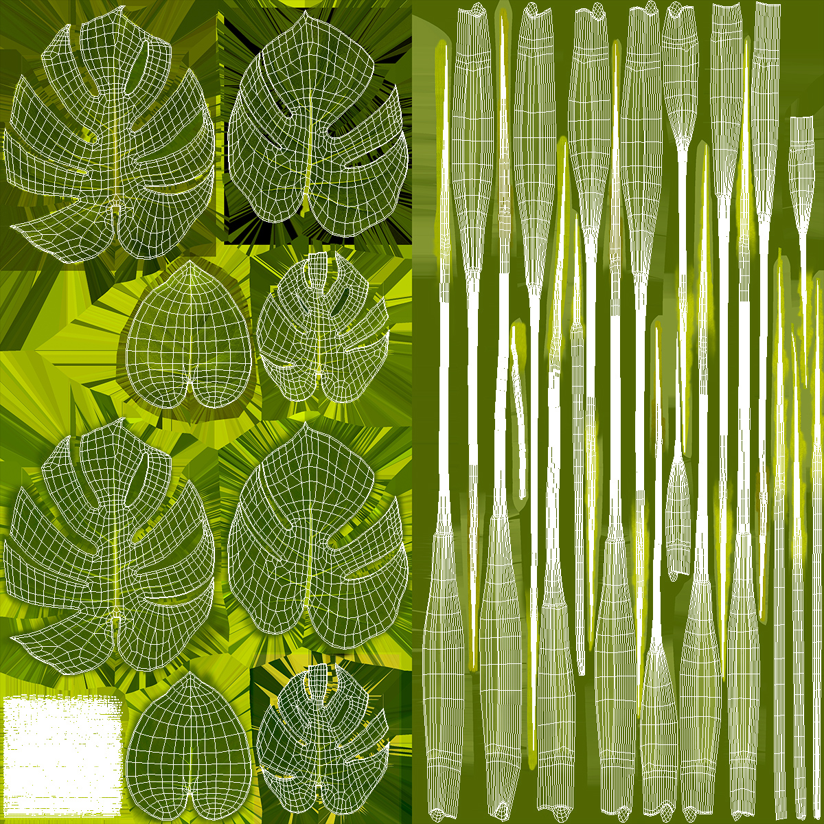 3D model Monstera Deliciosa Tropical Plant in Pot