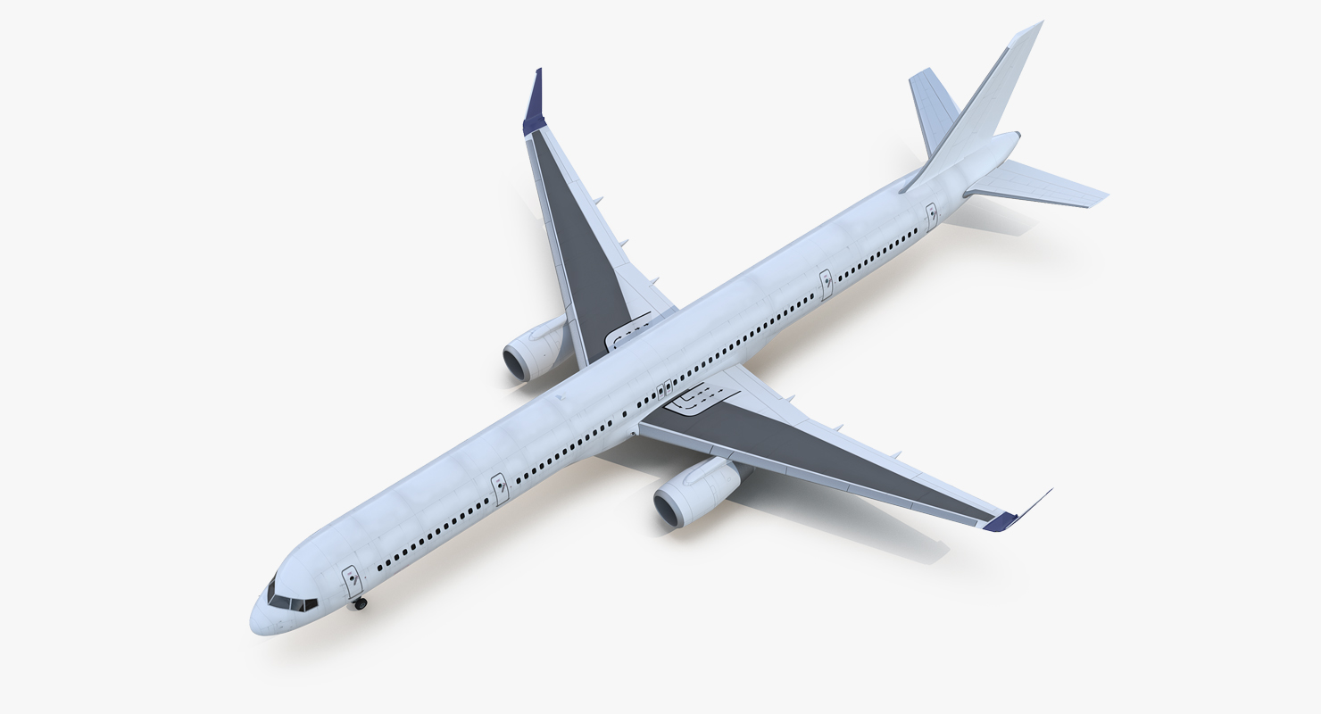 3D Boeing 757 300 Generic with Cabin model