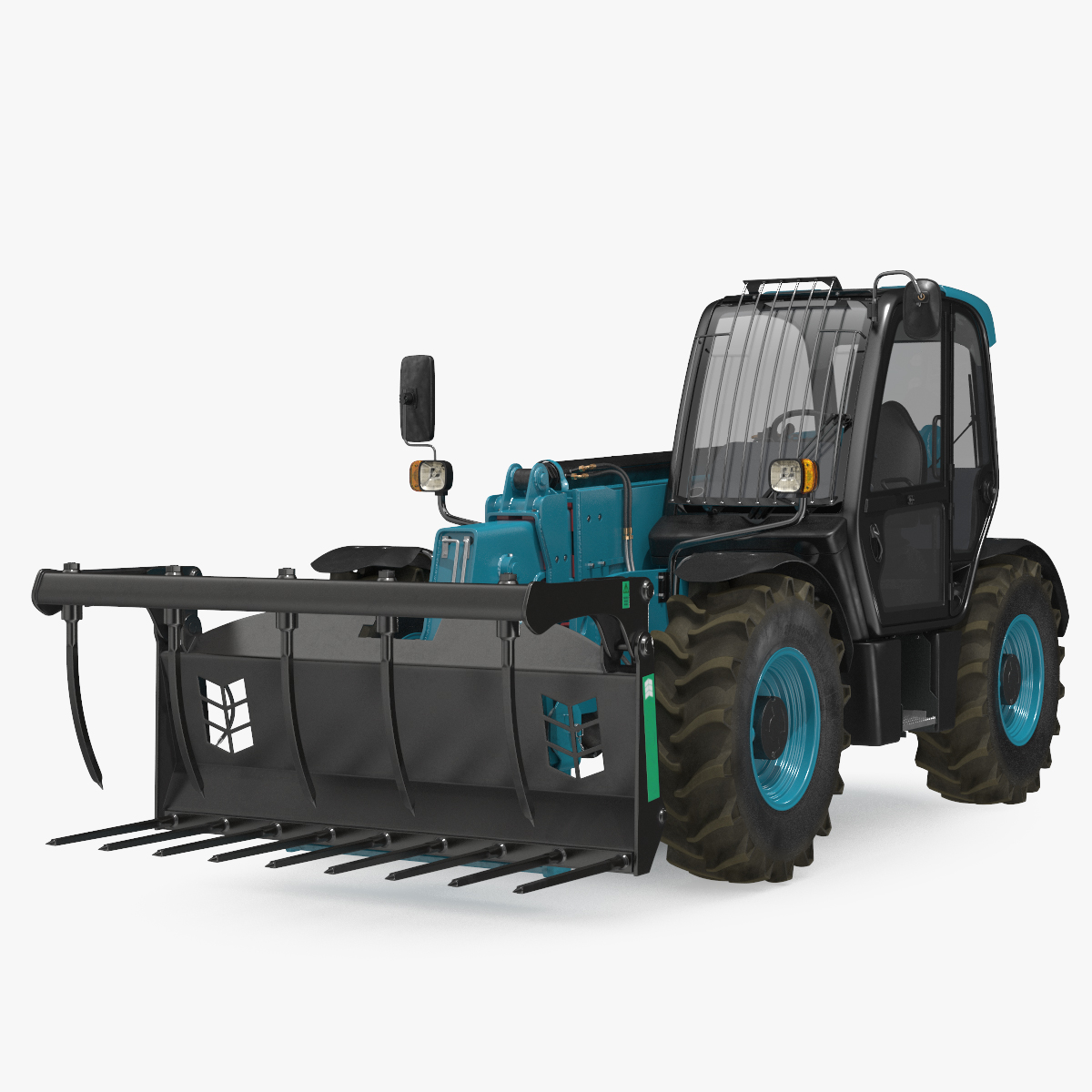 Hydraulic Telehandler Grabber Generic