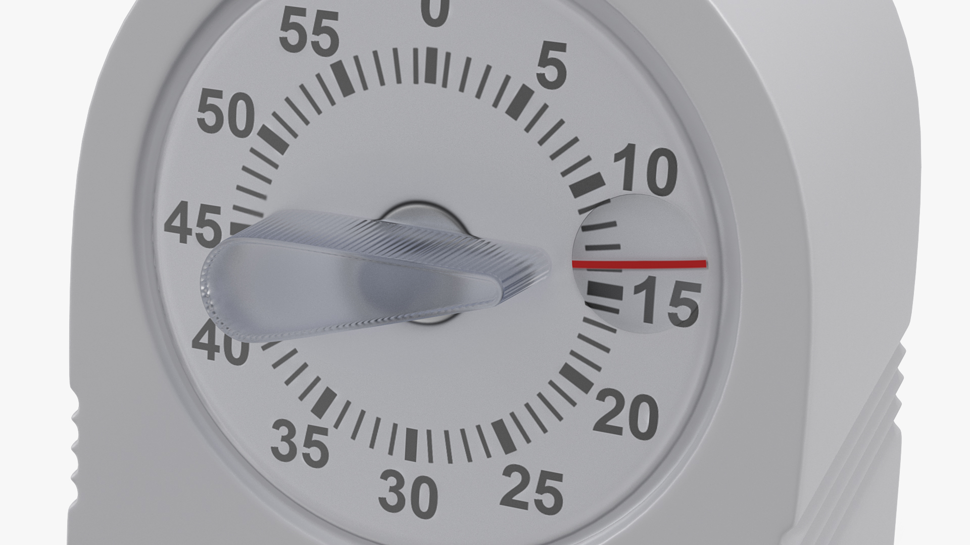 Classic Mechanical Kitchen Timer 3D