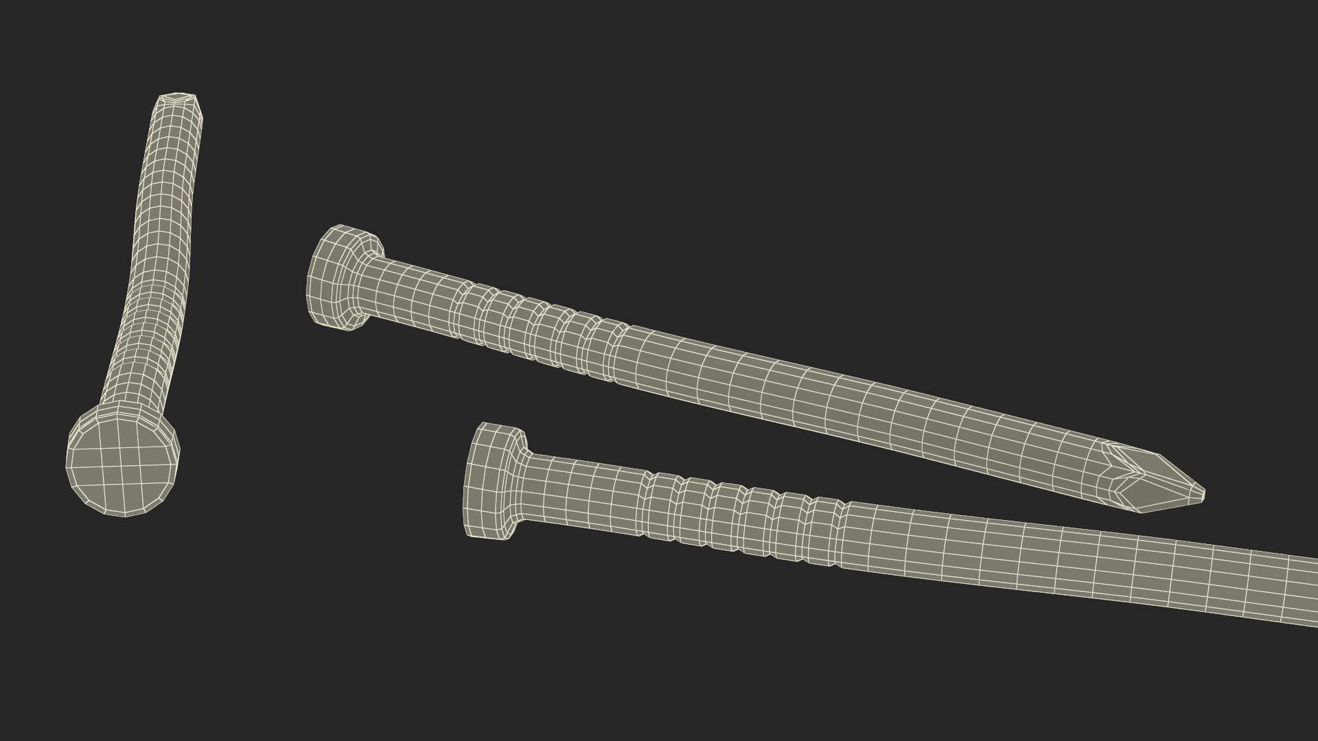 Brad Nails Old 3D model