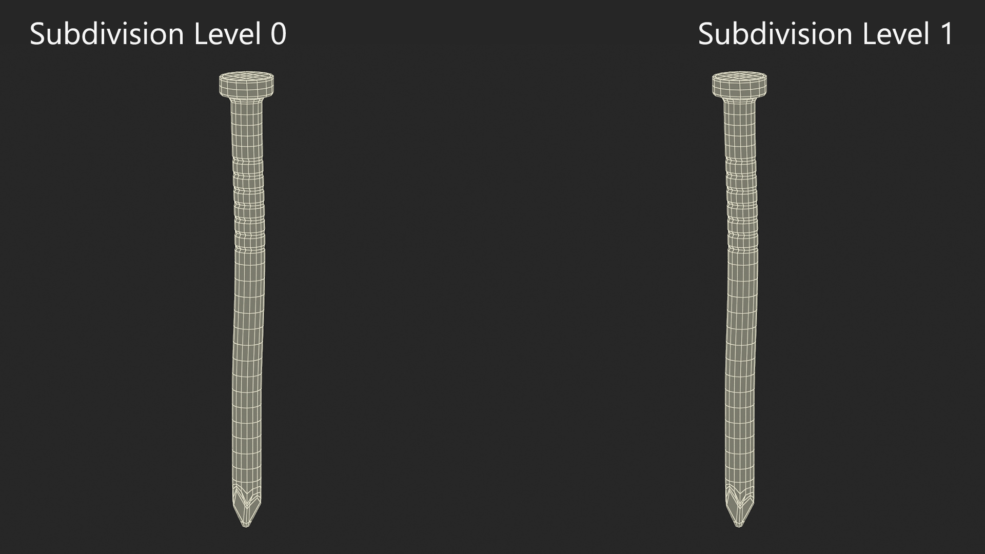 Brad Nails Old 3D model