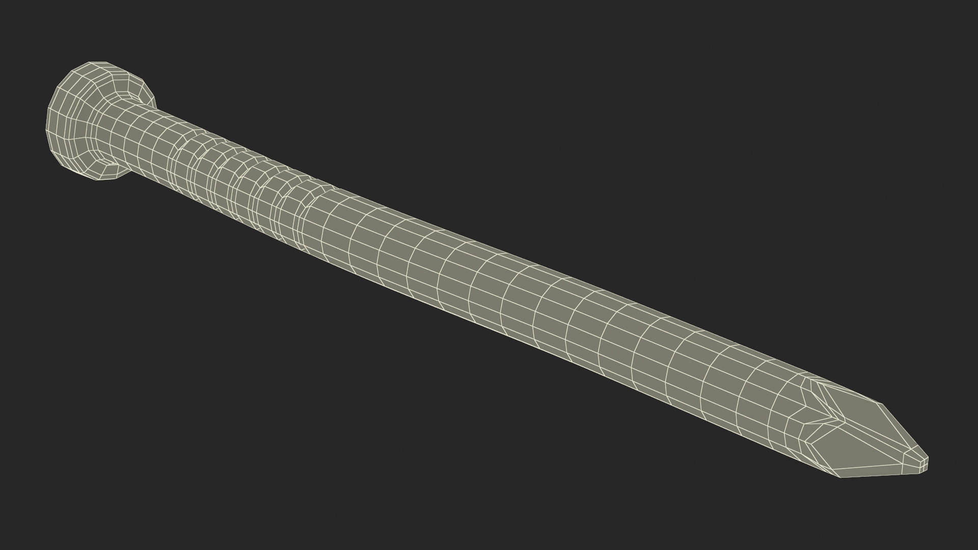 Brad Nails Old 3D model