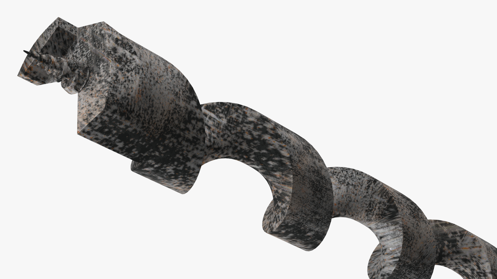 3D Carbon Steel Auger Bit Old