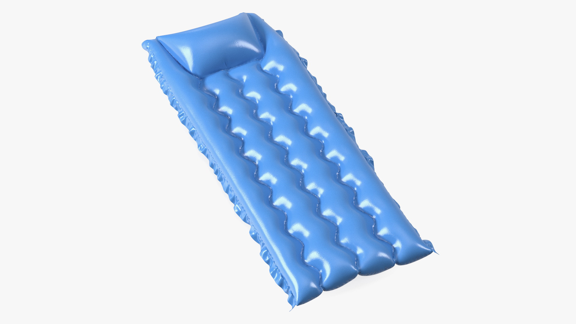 Foldable Beach Air Mattress 3D