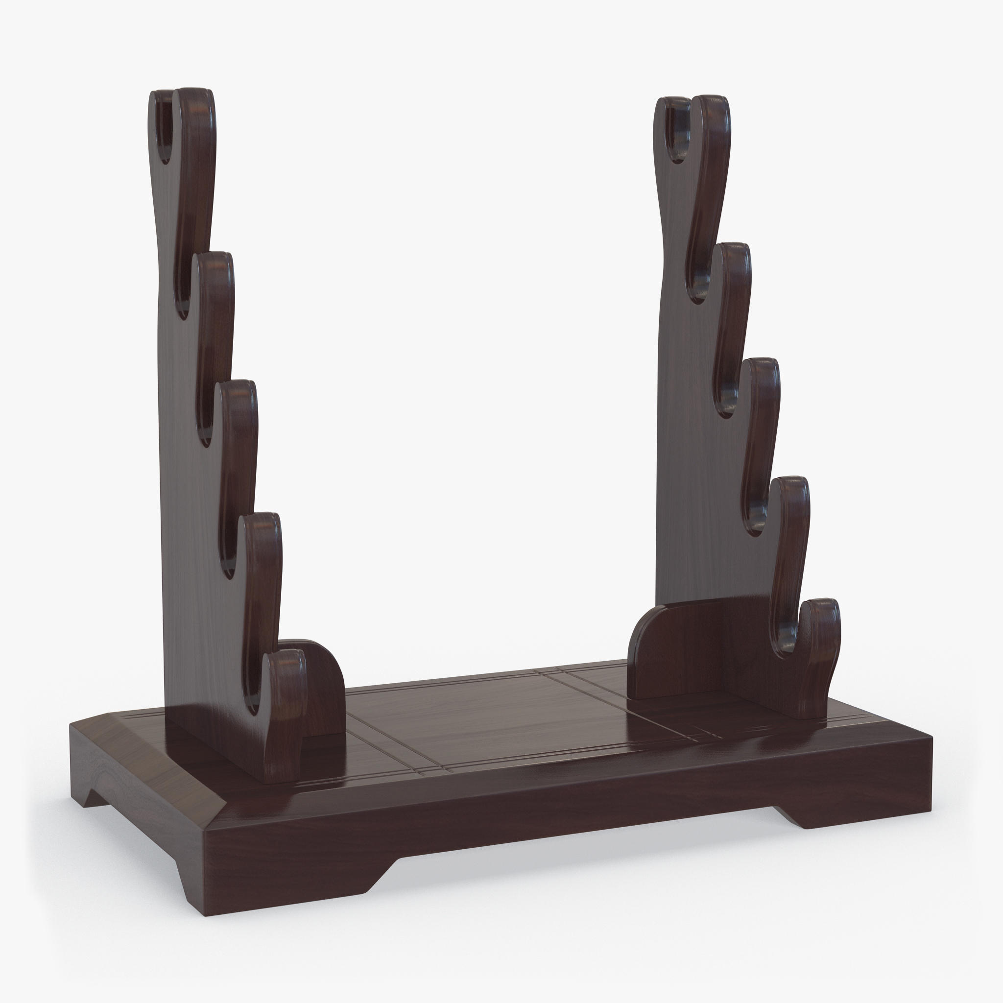 Japanese Sword Katana Display Rack Stand 5 Pcs