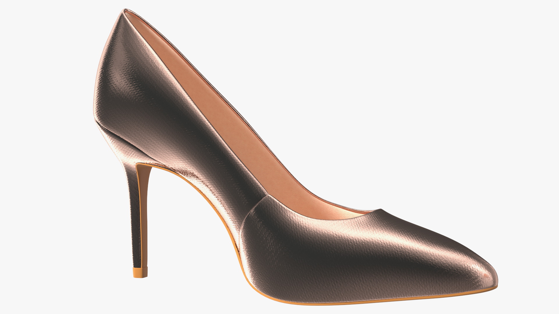 Katy Perry Rose Gold Sissy Pumps 3D