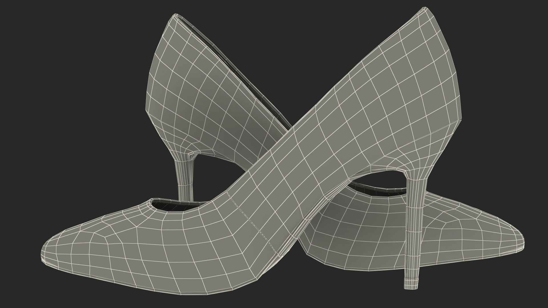 Katy Perry Rose Gold Sissy Pumps 3D