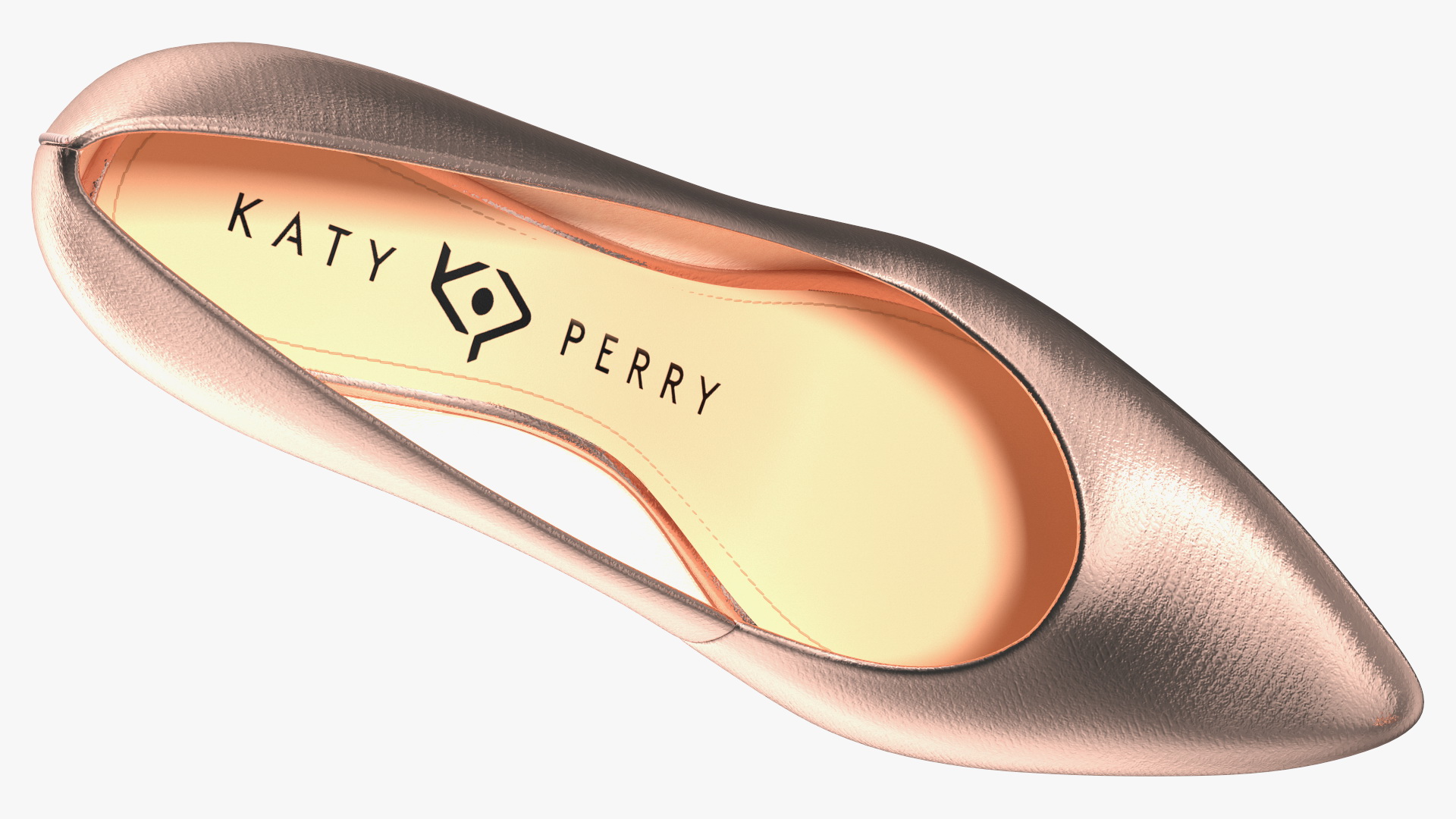 Katy Perry Rose Gold Sissy Pumps 3D