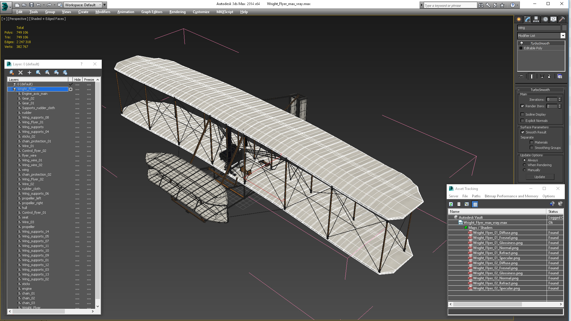 Wright Flyer 3D