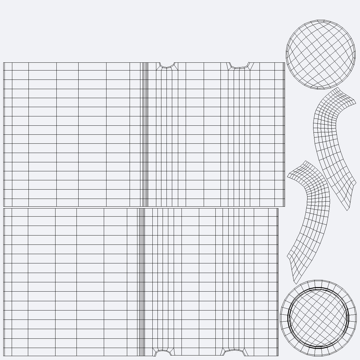 3D Tall Glass Tea Cup Half Full model