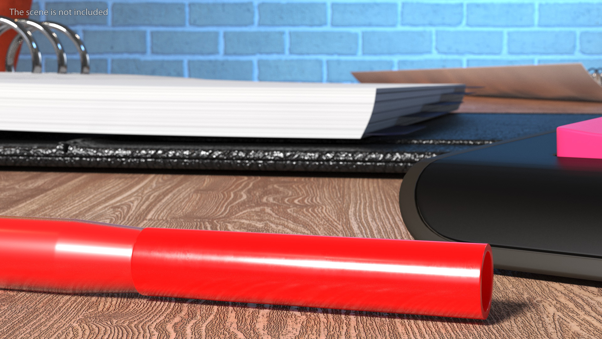 Red Schmidt P900 Ballpoint Pen Refill 3D