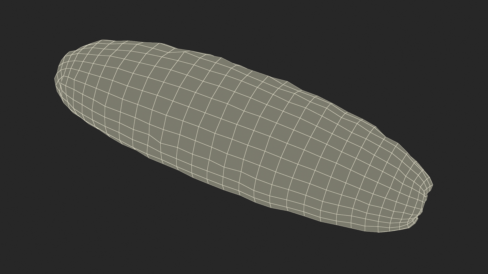 3D model Trepang Brown Rigged