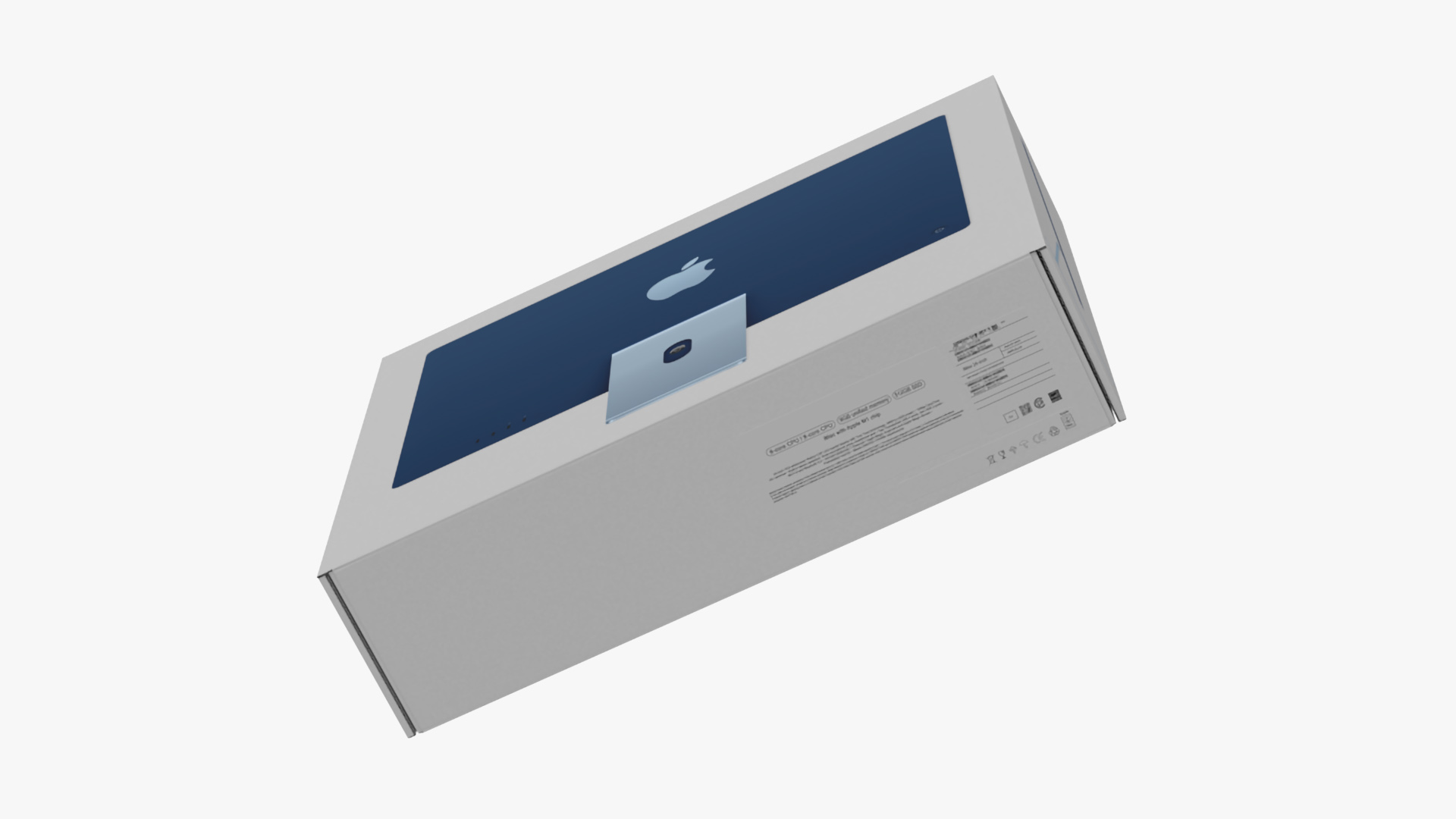 Apple iMac Packaging Box 3D model