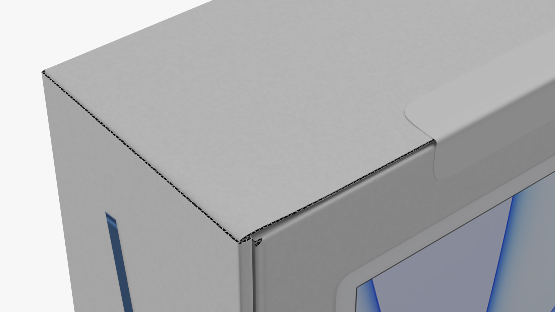 Apple iMac Packaging Box 3D model