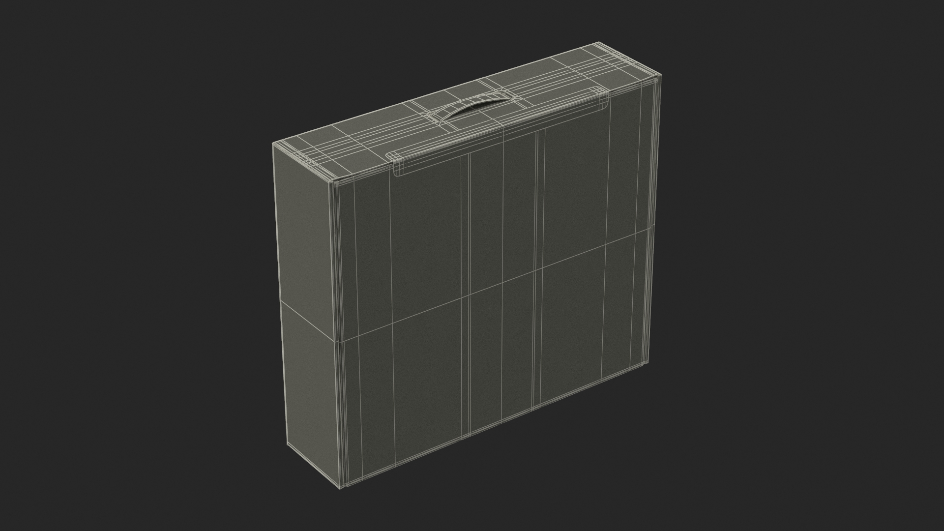 Apple iMac Packaging Box 3D model